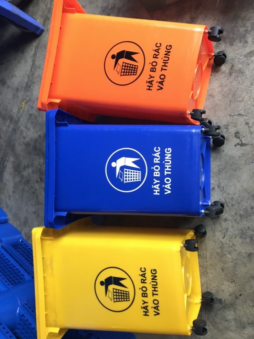 Thùng rác 60 lít - Nhựa Bình Thuận tại Hà Nội - Màu sắc