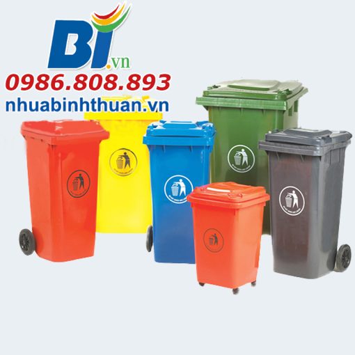 Thùng rác công nghiệp - Nhựa Bình Thuận tại Hà Nội
