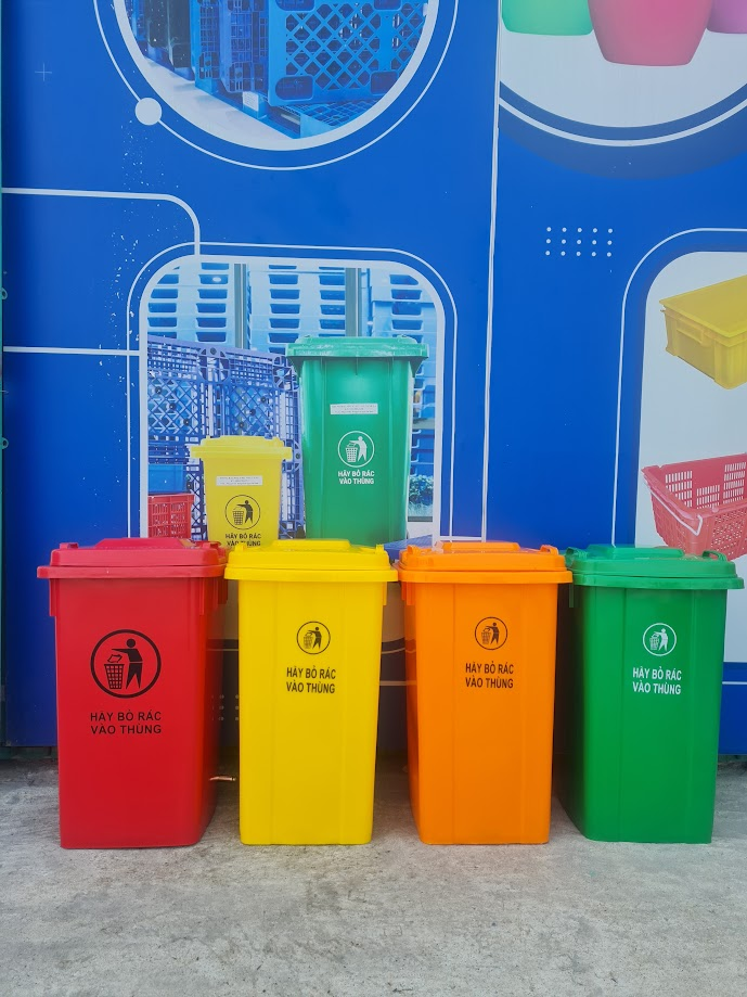 Thùng rác nhựa 100 lít INNOVA